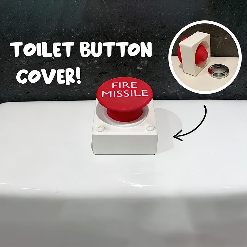 Jet Home Bathroom Accessories - Toilet Button Cover 3D Printed Eco