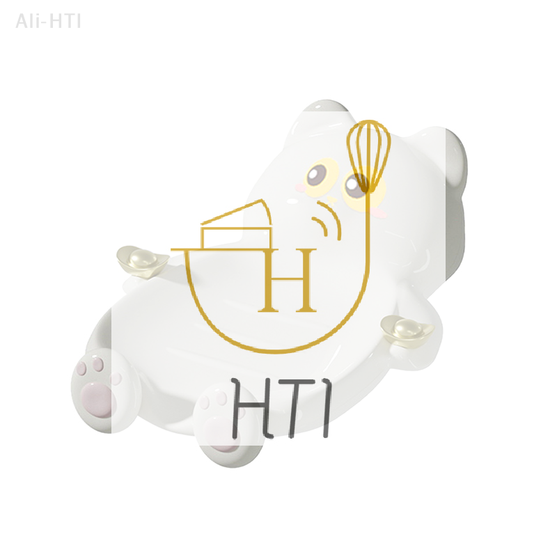 Jet Home Bathroom Accessories - 1pc Lucky Cat Soap Box Bathroom