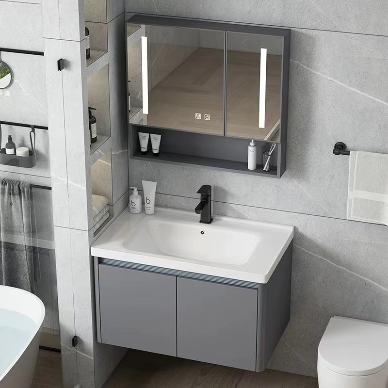 Home Bathroom Ware - Bath Room Cabinet Set Vanity Home