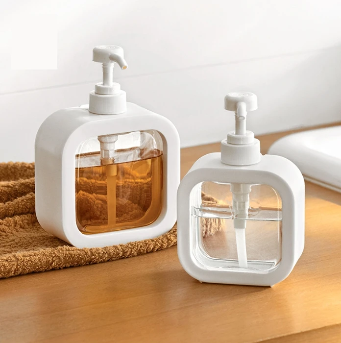 Soap Dispenser Pump - 300/500ml Bathroom Soap Dispensers Refillable Lotion