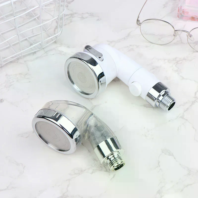 Jet Home Bathroom Accessories - Three-Mode Nozzle Shower Head; Shampoo Bed