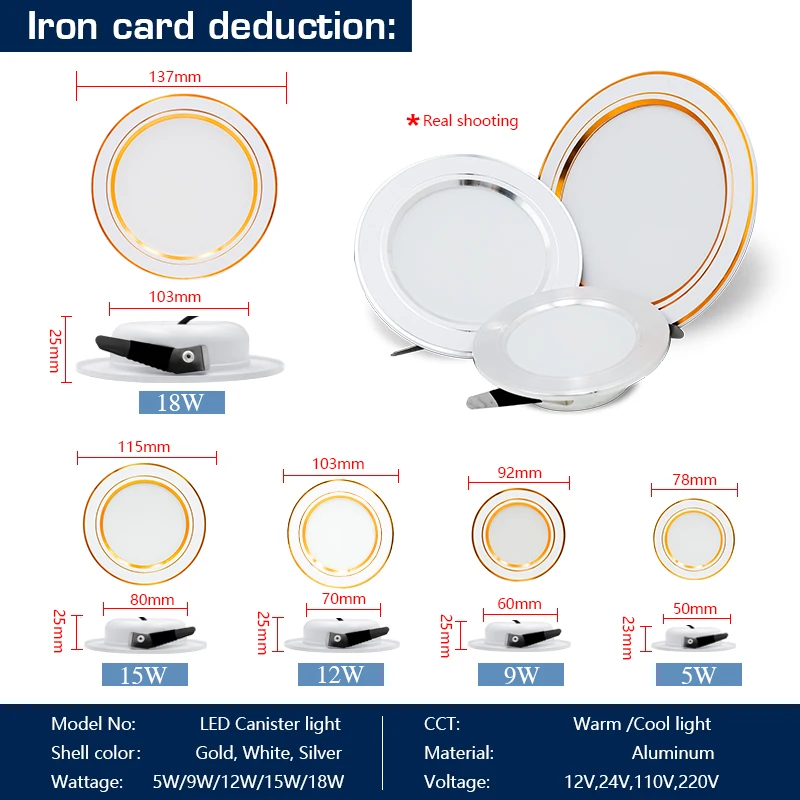 10 Cái/lốc Âm Trần Led AC 220V - đánh giá và giá Home Of The Year Bathroom