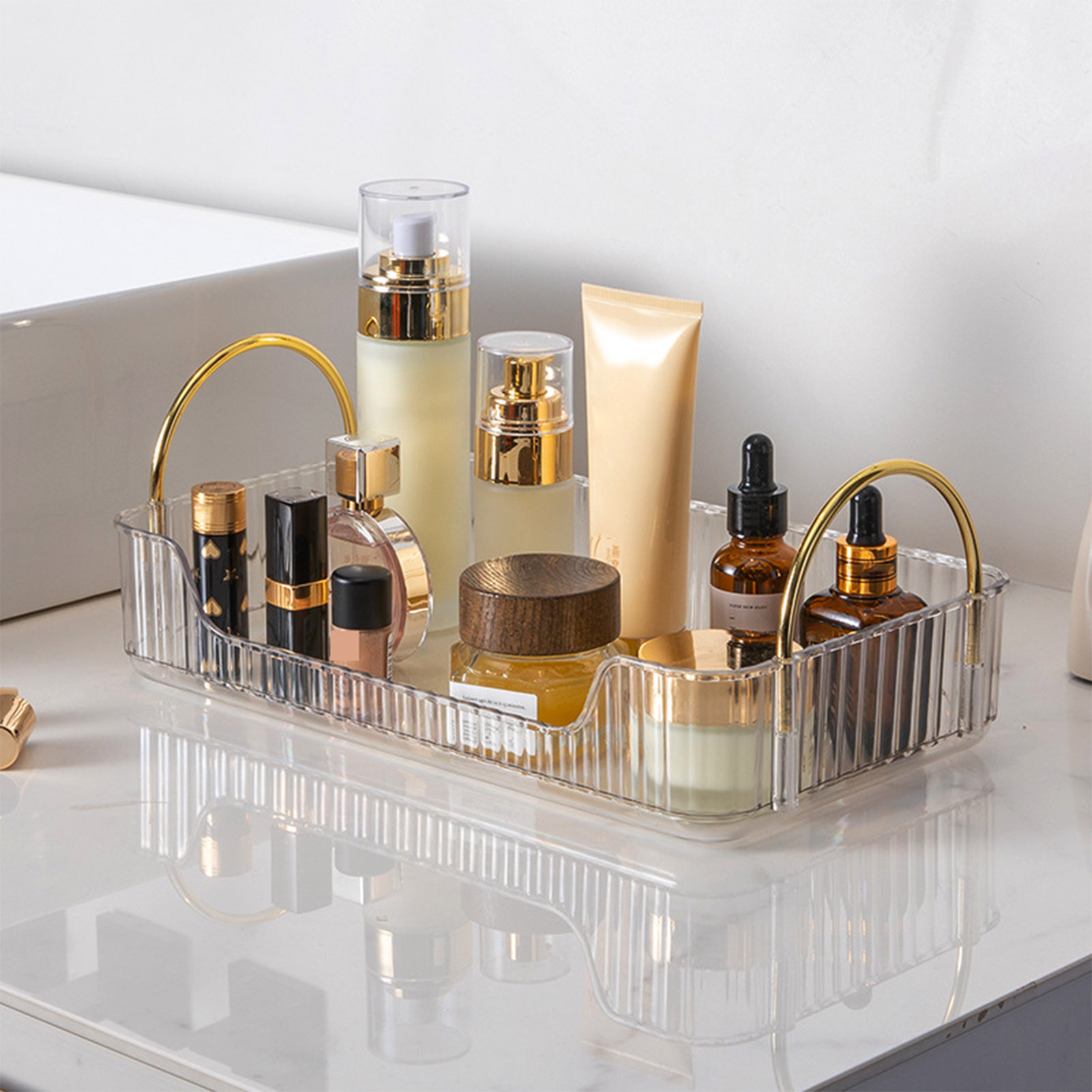 Bathroom Organizer Rack Light  - đánh giá và giá Home Bathroom Accessories
