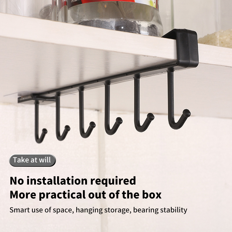 6 Hooks Storage Shelf Plastic  - đánh giá và giá Jet Home Bathroom Accessories