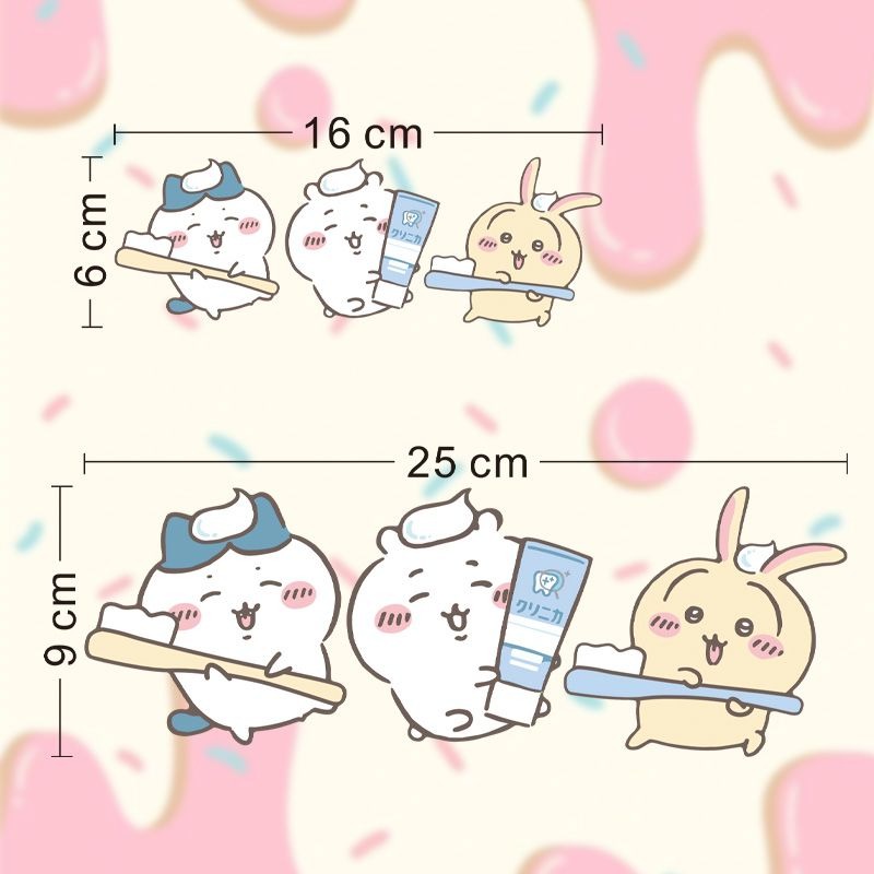 Hot Chiikawa Mirror Stickers S - đánh giá và giá Home Bathroom Accessories