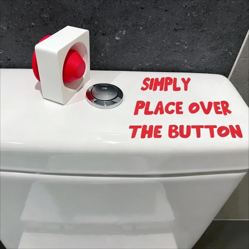 Toilet Button Cover 3D Printed - đánh giá và giá Jet Home Bathroom Accessories