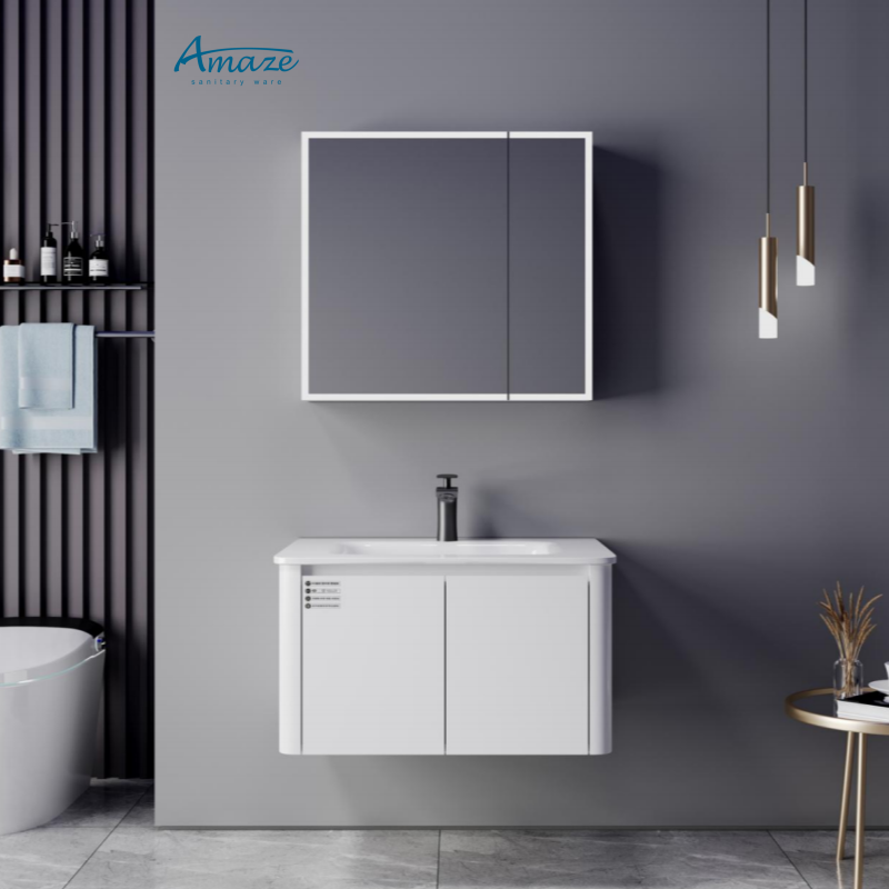 Bathroom CabinetAMAZE Modern C - đánh giá và giá Home Bathroom Vanity Combo