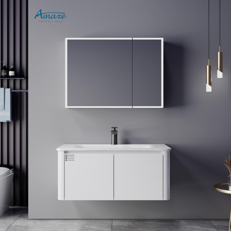 Bathroom CabinetAMAZE Modern C - đánh giá và giá Home Bathroom Vanity Combo