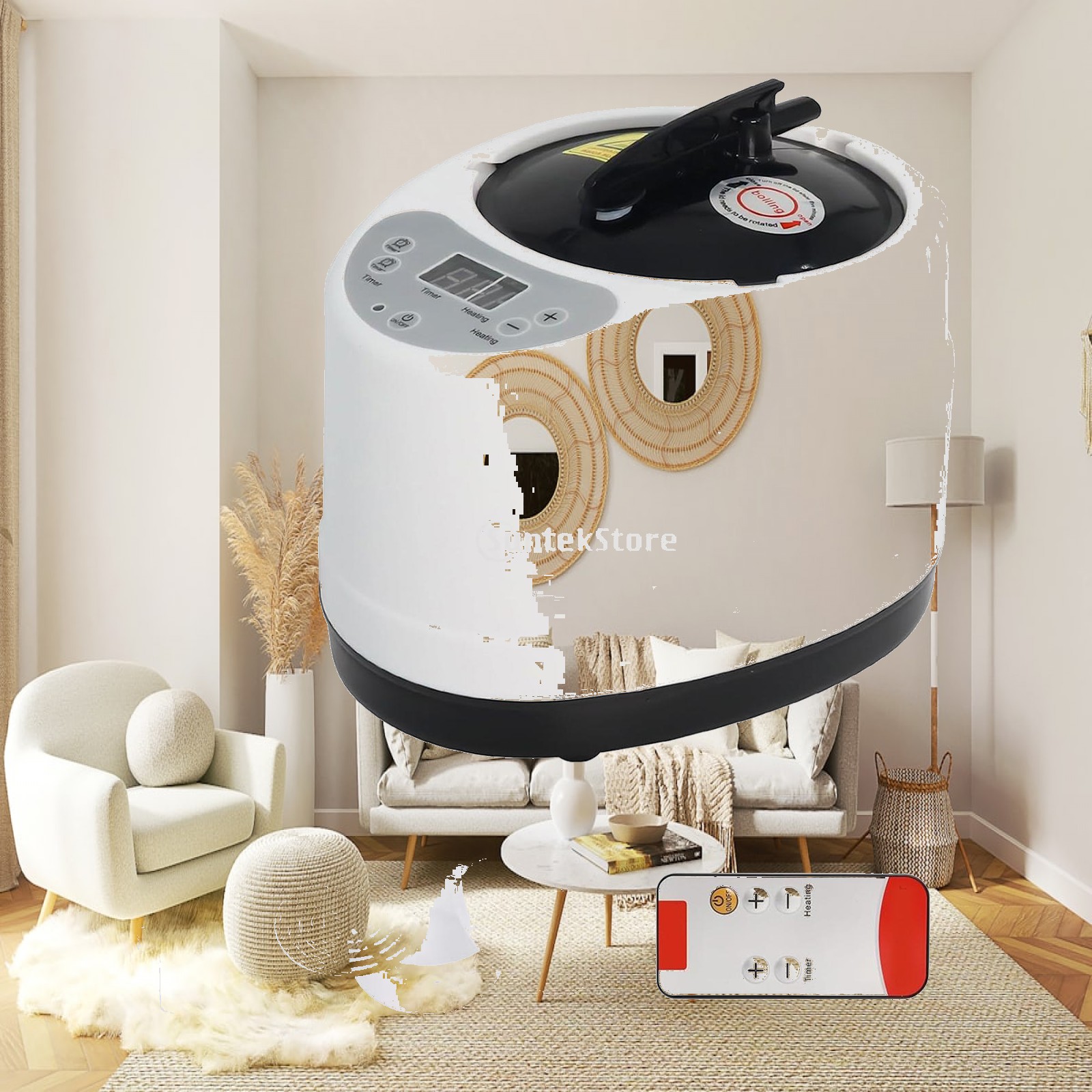 Portable Sauna Steamer 3L Home - đánh giá và giá Home Bathroom Sauna