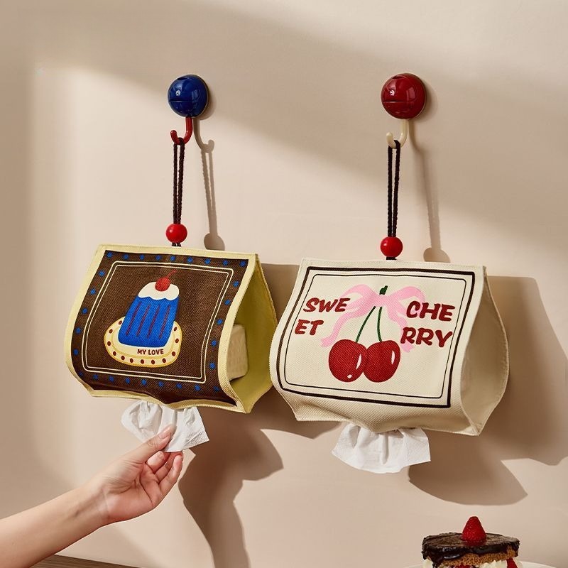 Cute Tissue Hanging Bag Househ - đánh giá và giá Home Bathroom Paper Towels