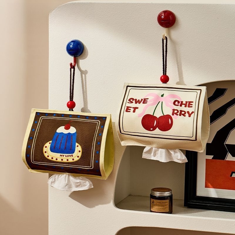 Cute Tissue Hanging Bag Househ - đánh giá và giá Home Bathroom Paper Towels