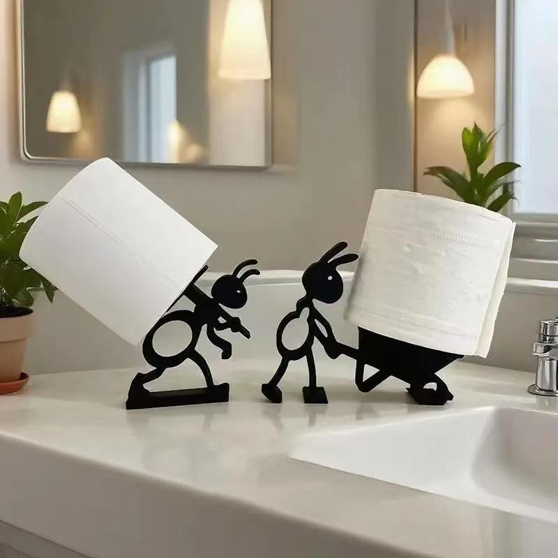 ⑥ 1/2 PCS Cute Ant Shaped Toil - đánh giá và giá Home Toilet Bathroom Design