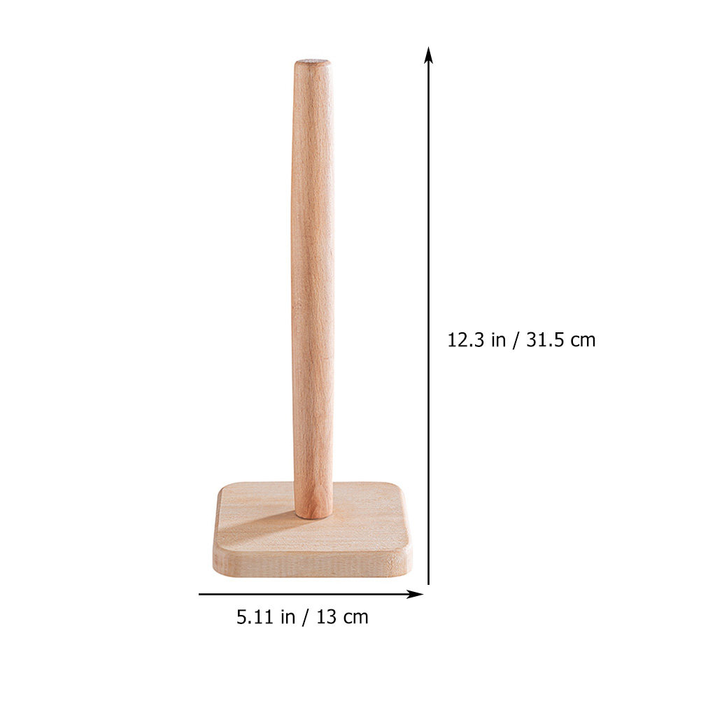 Wood Paper Towel Holder Sturdy - đánh giá và giá Home Bathroom Paper Towels