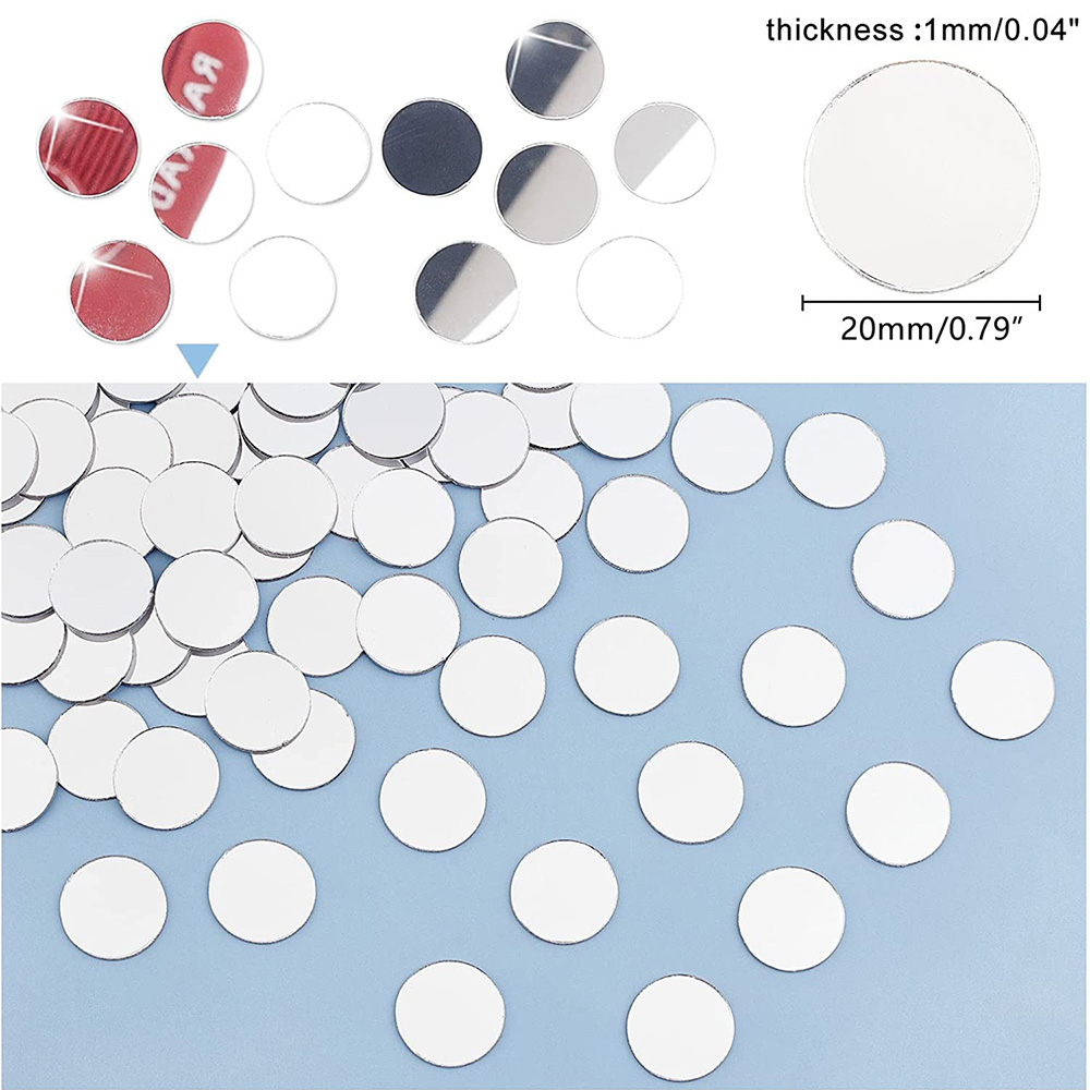 50PCS Round Mini Mosaic Tiles  - đánh giá và giá Home Bathroom Tiles