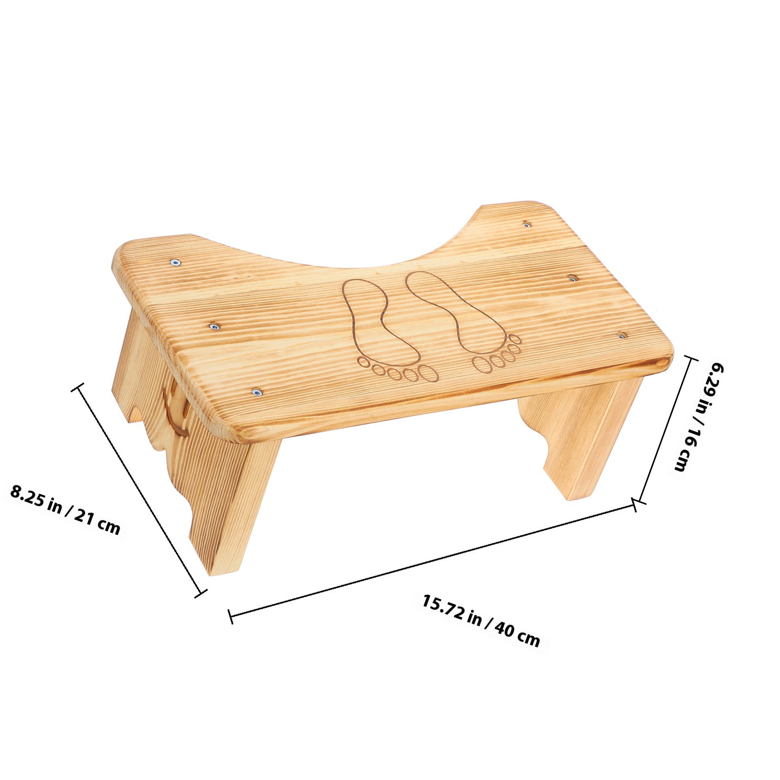 Toilet Step Stool Solid Wood B - đánh giá và giá Home Toilet Bathroom Design