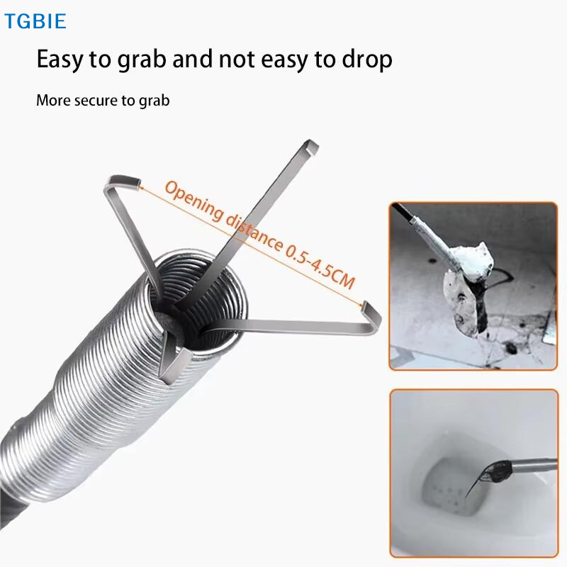 Manual Pinch Cleaner Four Jaw  - đánh giá và giá Plunger Toilet