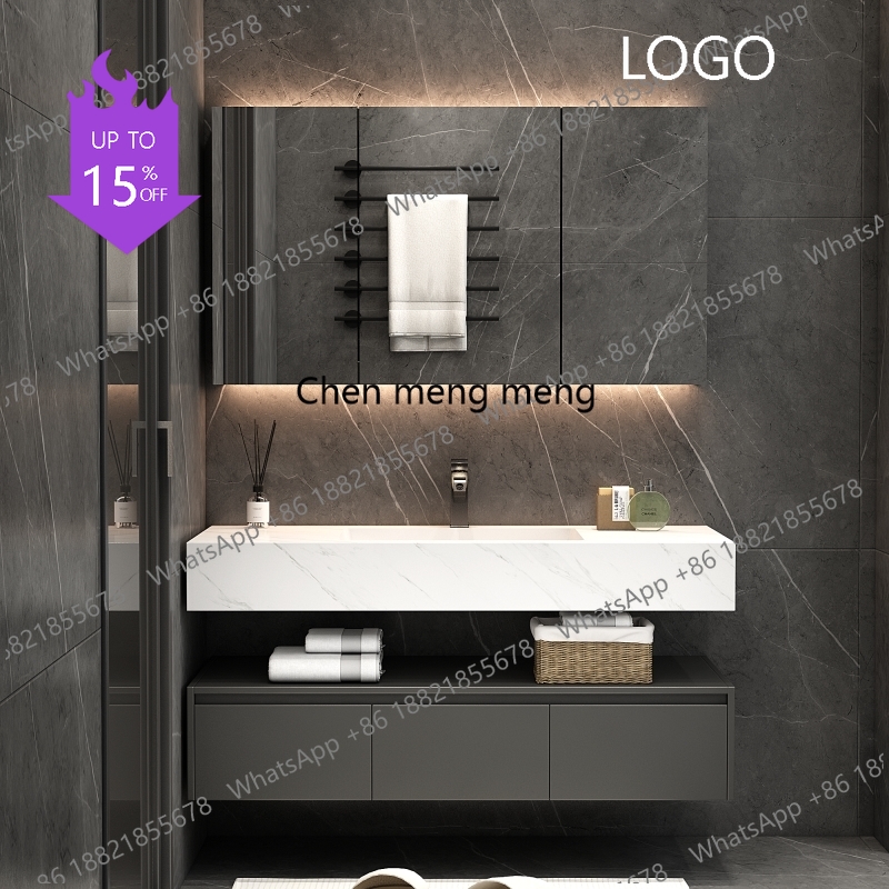 D80 White Skincare Bathroom Ca - đánh giá và giá Home Bathroom Vanity Combo