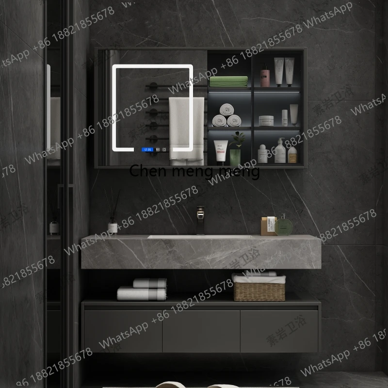 D80 White Skincare Bathroom Ca - đánh giá và giá Home Bathroom Vanity Combo