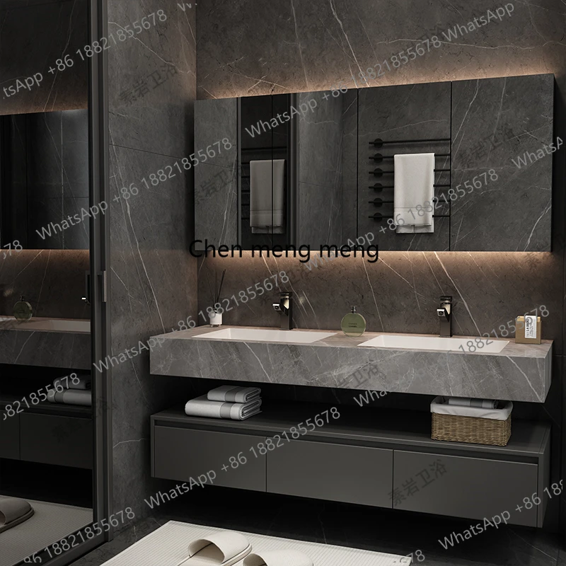 D80 White Skincare Bathroom Ca - đánh giá và giá Home Bathroom Vanity Combo