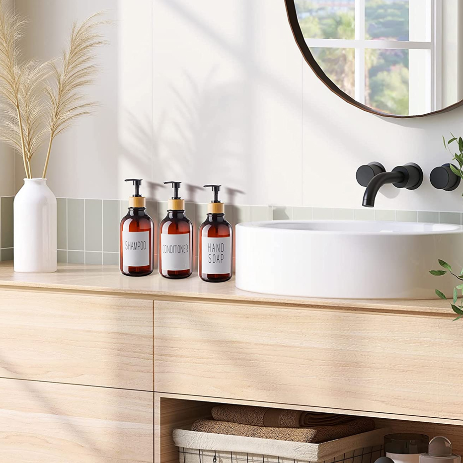 300/500ml Bathroom Dispenser S - đánh giá và giá Soap Dispenser Pump