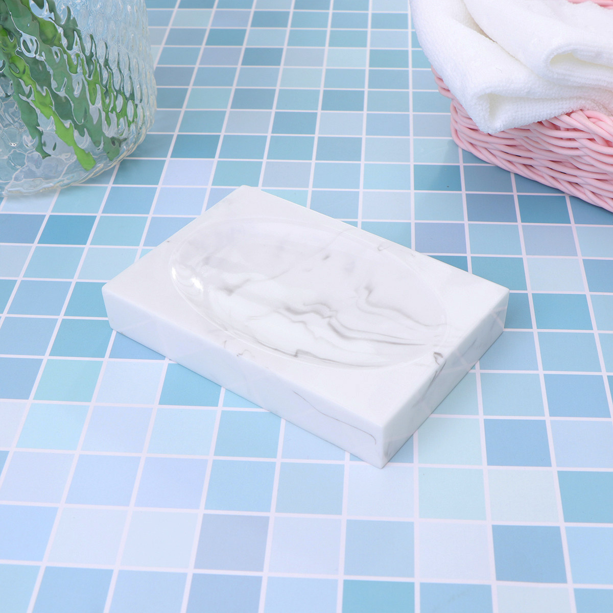 1Pcs Soap Holder Simple Ink Pa - đánh giá và giá Home Kitchen Bathroom Cleaning