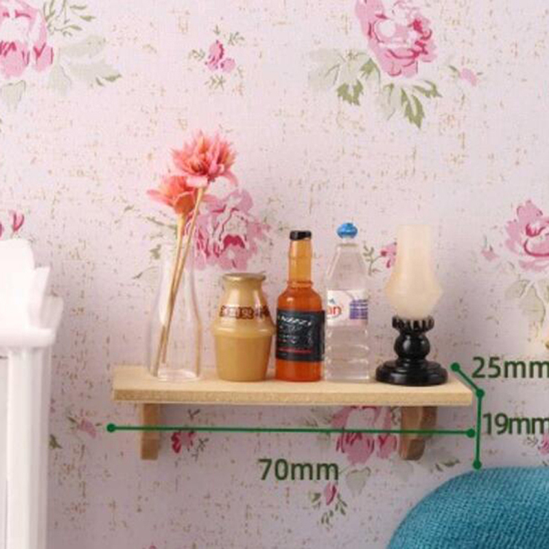 1pcs 1:12 Dollhouse Wood Wall  - đánh giá và giá Home Bathroom Accessories