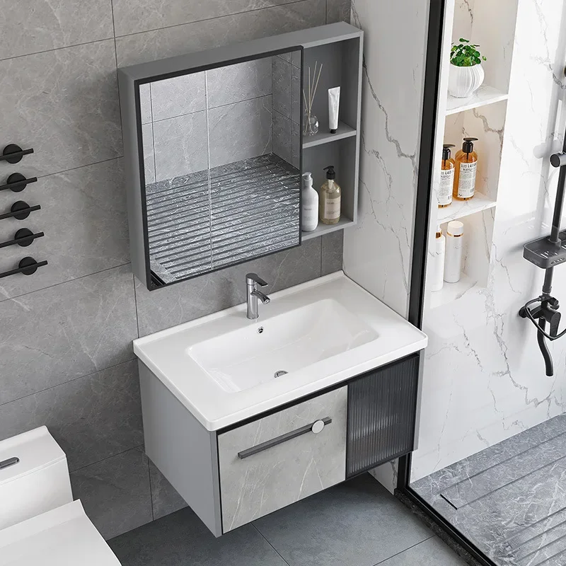 Waterproof Bathroom Cabinet wi - đánh giá và giá Home Bathroom Vanity Combo