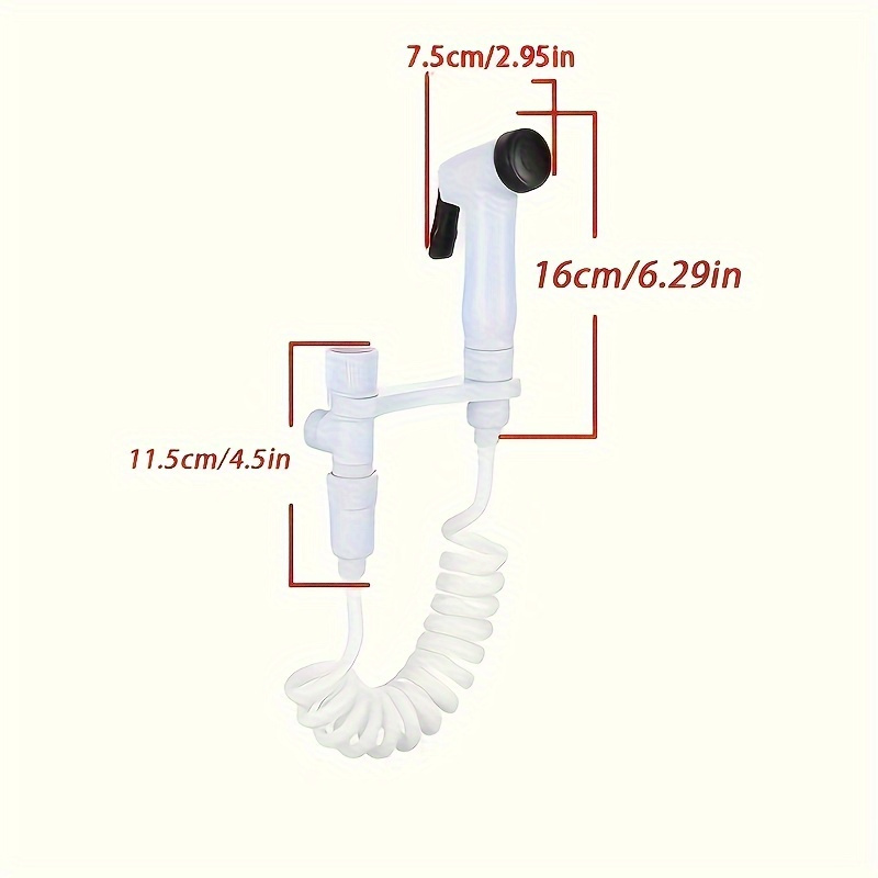 1set White Handheld Bidet Spra - đánh giá và giá Plunger Toilet