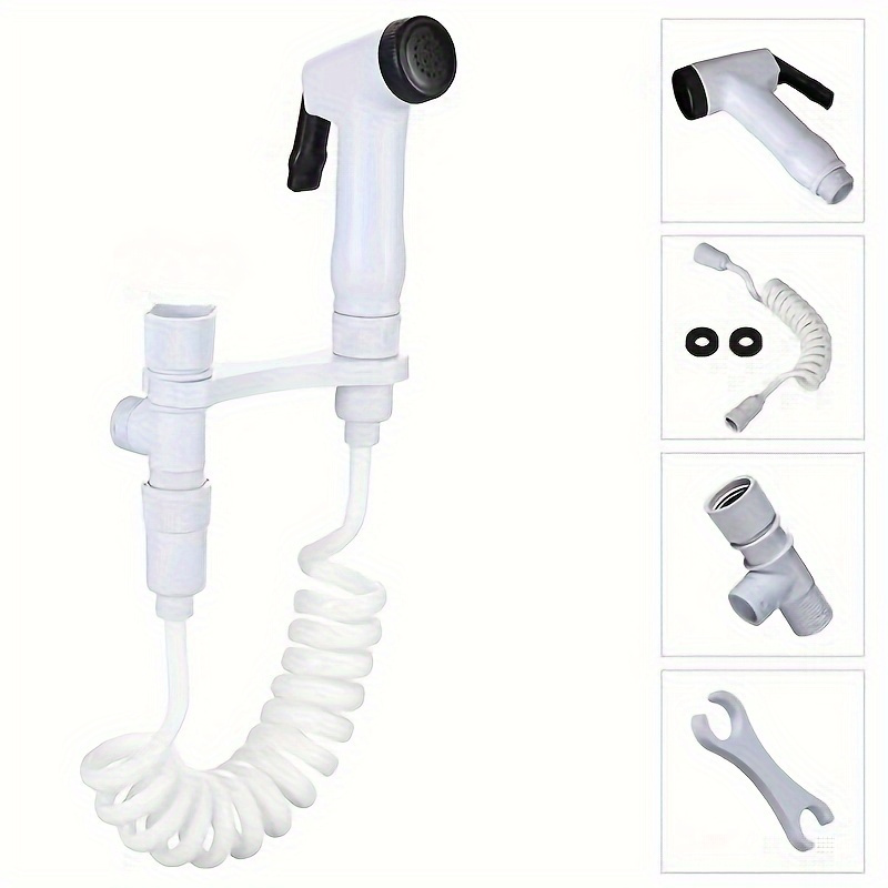 1set White Handheld Bidet Spra - đánh giá và giá Plunger Toilet