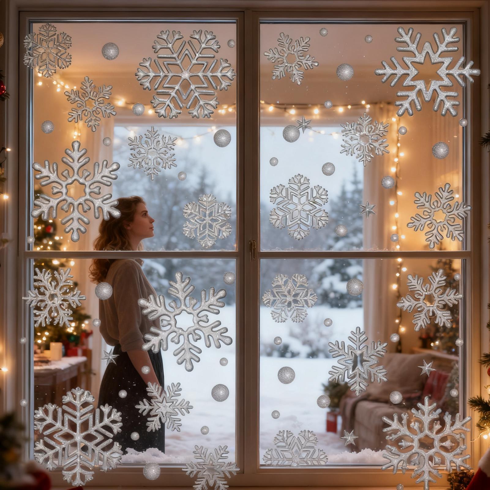 Holiday Window Clings Static R - đánh giá và giá Home Bathroom Tiles