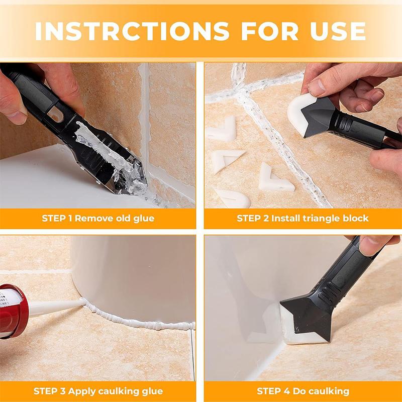 3in1 Silicone Sealant Remover  - đánh giá và giá Home Bathroom Tiles
