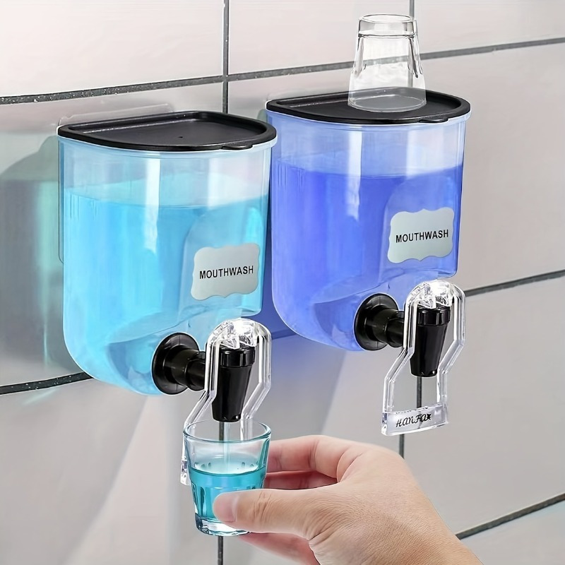 2PCS 600ml Mouthwash Dispenser - đánh giá và giá Home Bathroom Accessories