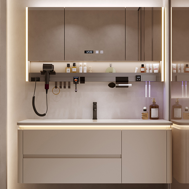 Modern Simple Bathroom Cabinet - đánh giá và giá Home Bathroom Vanity Combo