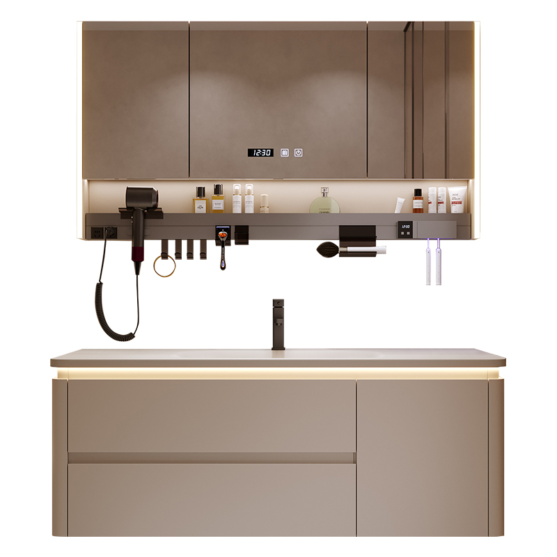 Modern Simple Bathroom Cabinet - đánh giá và giá Home Bathroom Vanity Combo
