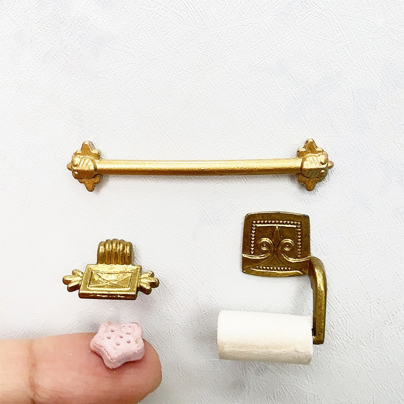 1/12 Dollhouse Simulation Pape - đánh giá và giá Jet Home Bathroom Accessories