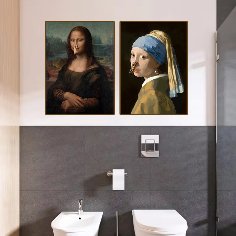1pc Funny Abstract Bathroom To - đánh giá và giá Home Toilet Bathroom Design