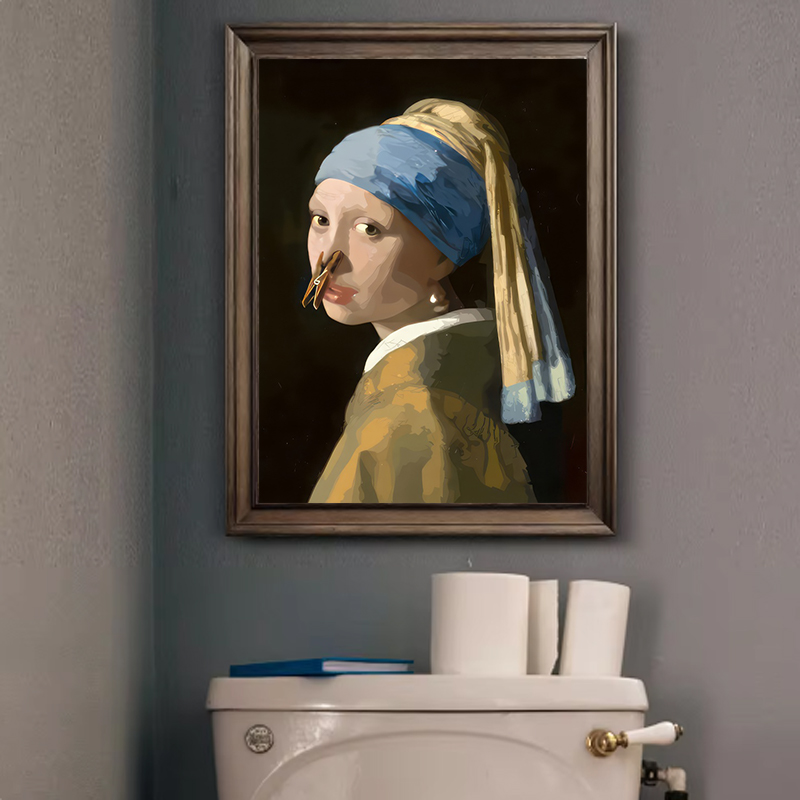 1pc Funny Abstract Bathroom To - đánh giá và giá Home Toilet Bathroom Design