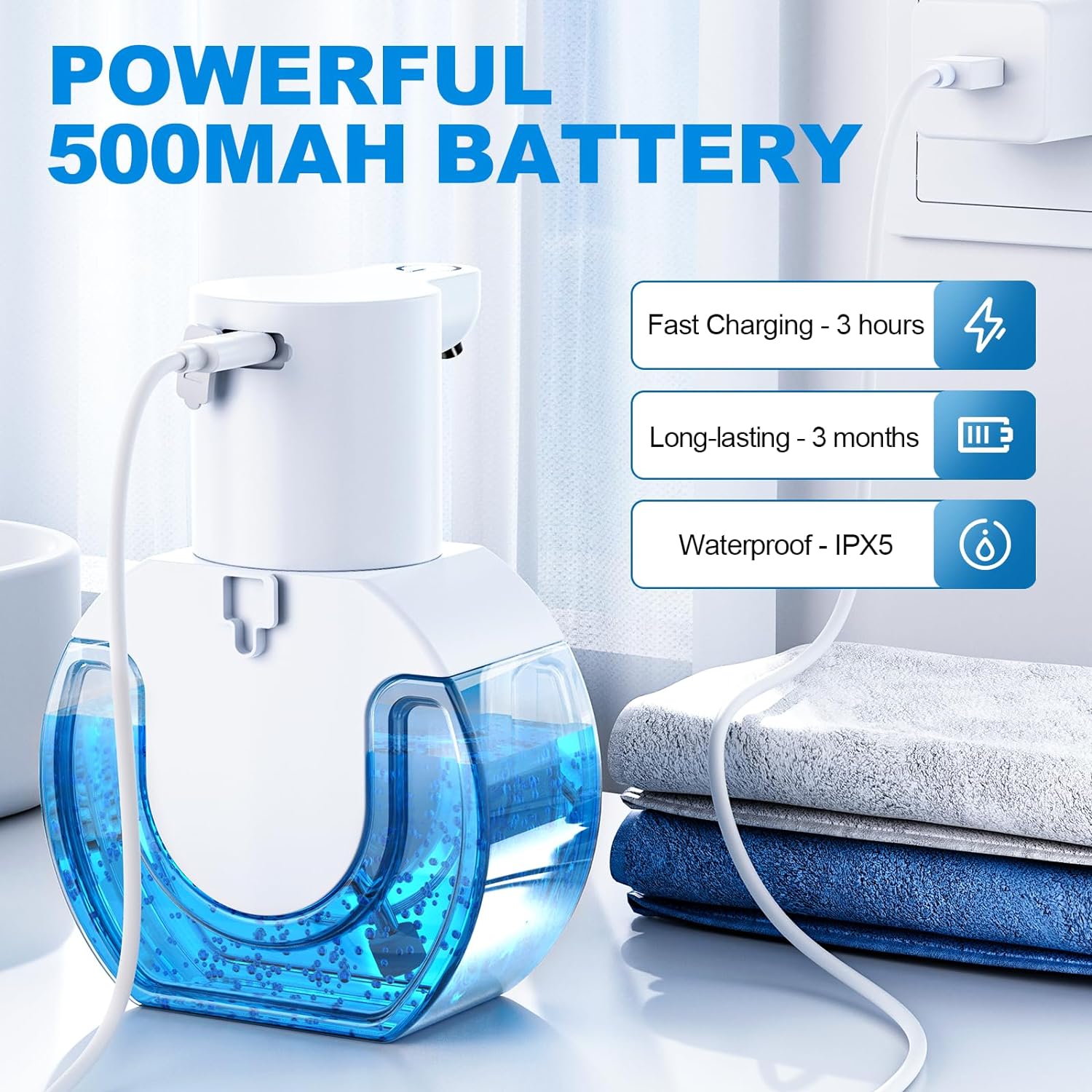 420ML Large Capacity Touchless - đánh giá và giá Soap Dispenser Pump