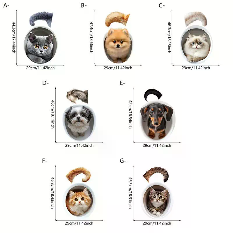 3D Effect Cute Animal Toilet S - đánh giá và giá Jet Home Bathroom Accessories
