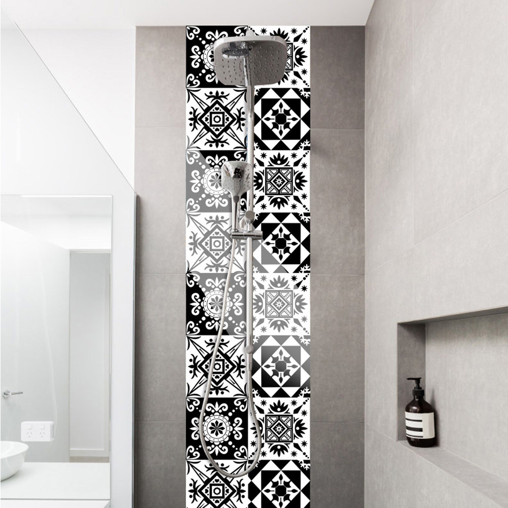 10 Pcs Home Decor Wall Sticker - đánh giá và giá Home Bathroom Tiles