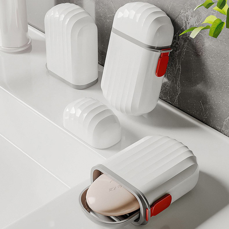 Travel Soap Dish With Drain Wa - đánh giá và giá Jet Home Bathroom Accessories