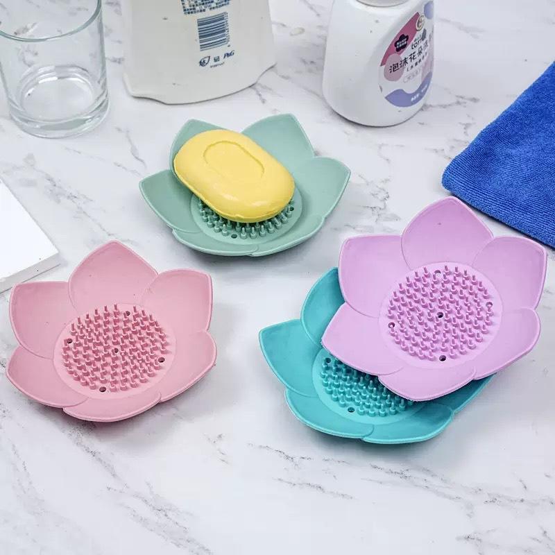 1pcs Bathroom Soap Box Lotus D - đánh giá và giá Jet Home Bathroom Accessories