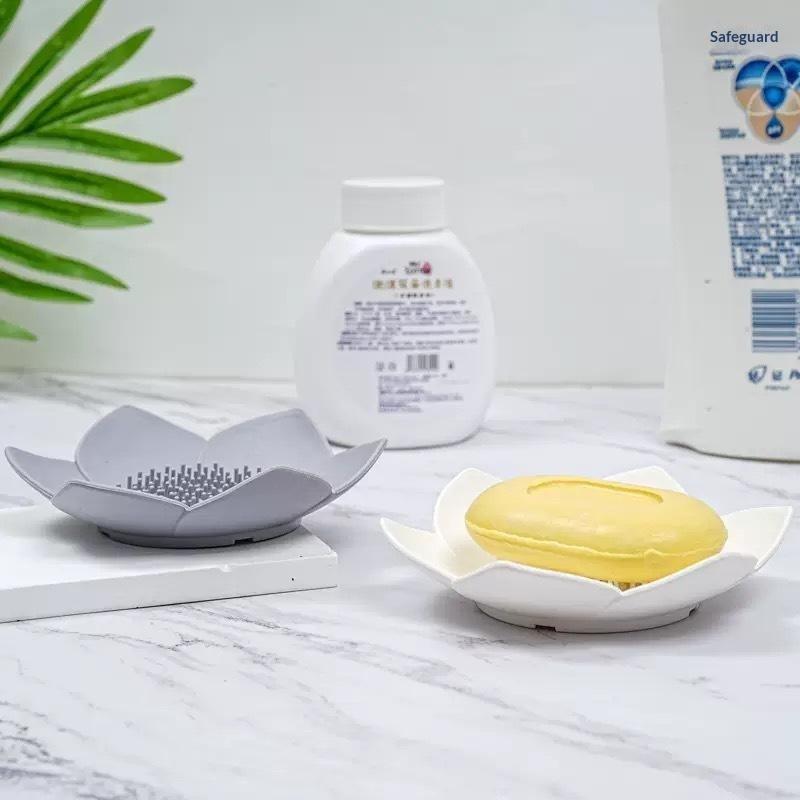 1pcs Bathroom Soap Box Lotus D - đánh giá và giá Jet Home Bathroom Accessories