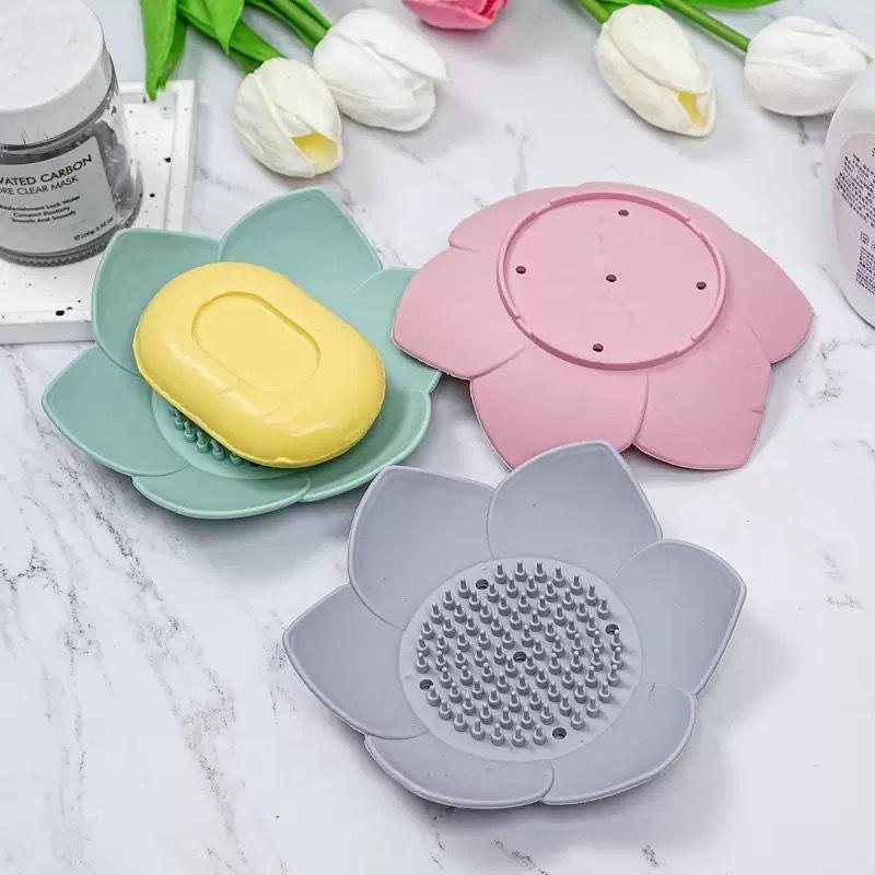 1pcs Bathroom Soap Box Lotus D - đánh giá và giá Jet Home Bathroom Accessories