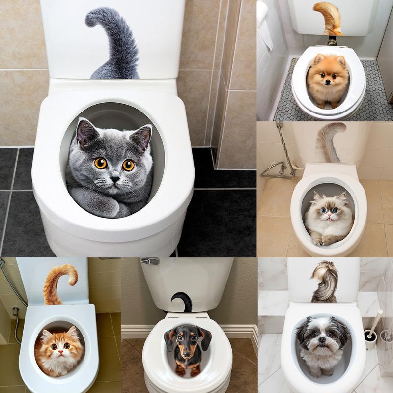 3D Effect Cute Animal Toilet S - đánh giá và giá Jet Home Bathroom Accessories