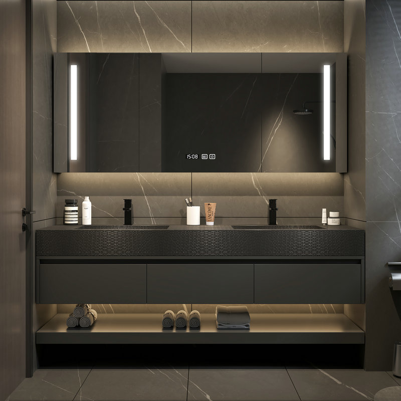 Bathroom Storage Furniture For - đánh giá và giá Home Bathroom Vanity Combo