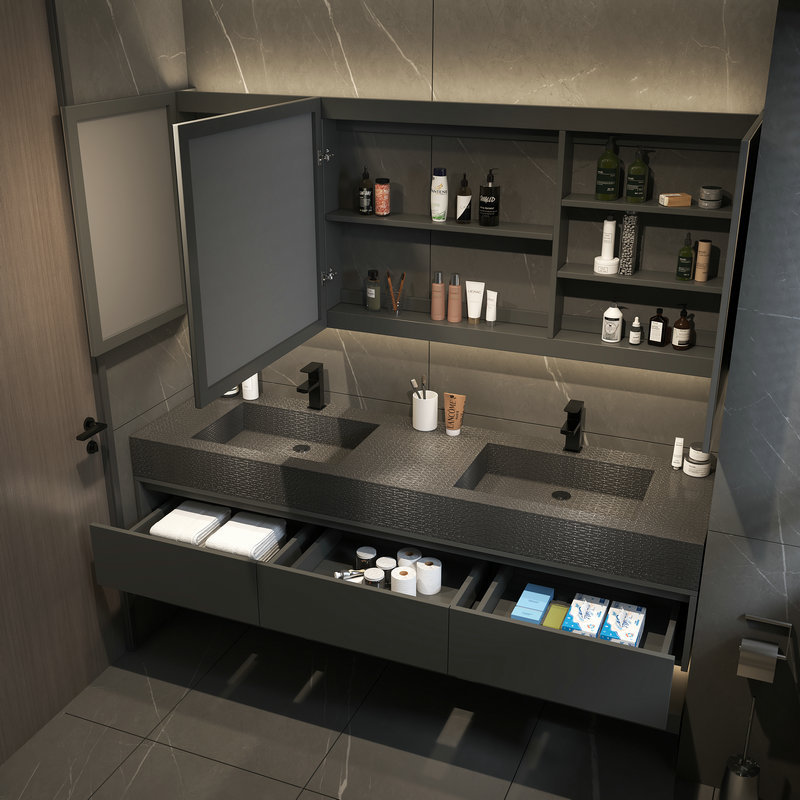 Bathroom Storage Furniture For - đánh giá và giá Home Bathroom Vanity Combo