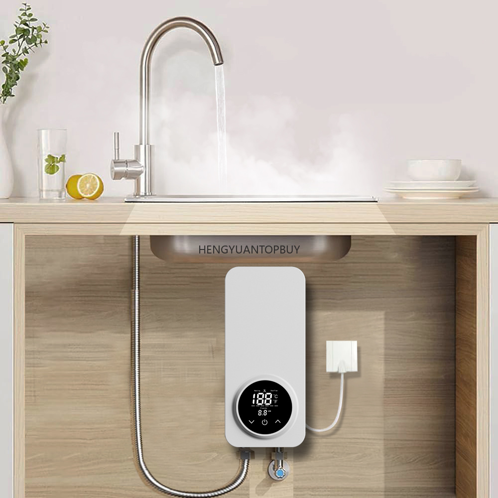 Mini  Instant Tankless Electri - đánh giá và giá Home Bathroom Geyser