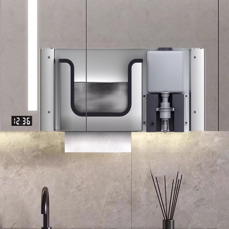 Stainless Steel Hidden Paper T - đánh giá và giá Home Bathroom Paper Towels