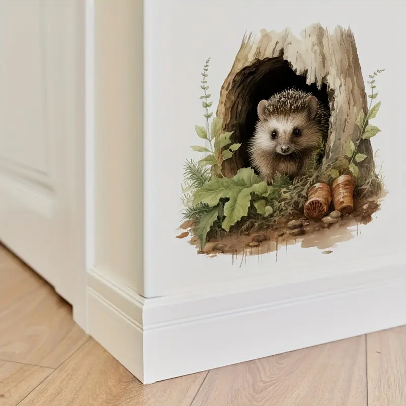 Little Hedgehog Hole Decal, To - đánh giá và giá Home Toilet Bathroom Design